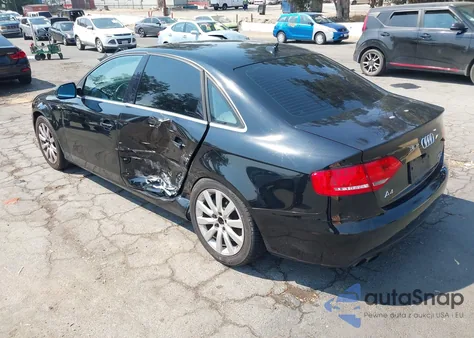 2011 Audi A4 2.0T Premium from USA, damaged, VIN WAUFFAFL6BN007229